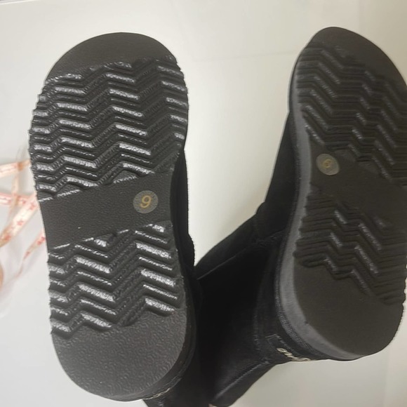 Kemi Bella Short Suede Faux Fur Boots Size 6 - Picture 11 of 11